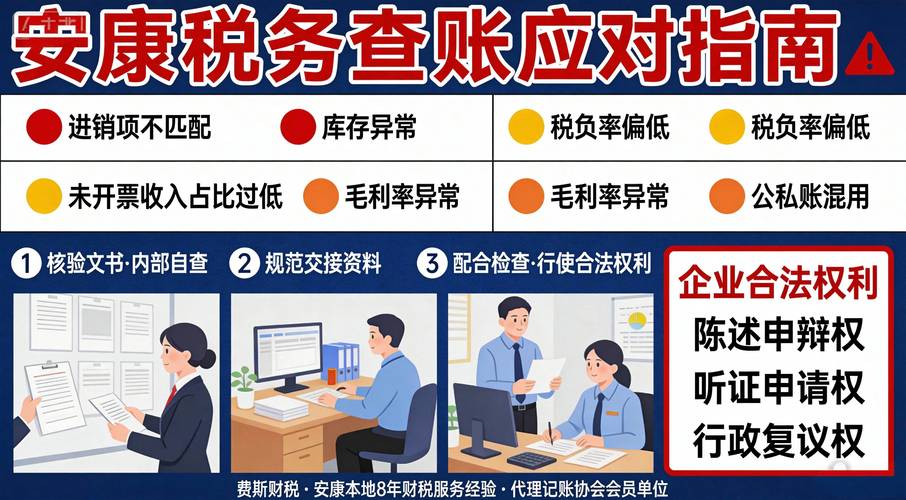 企业涉税争议处理指南 安康税务查账应对策略与服务推荐